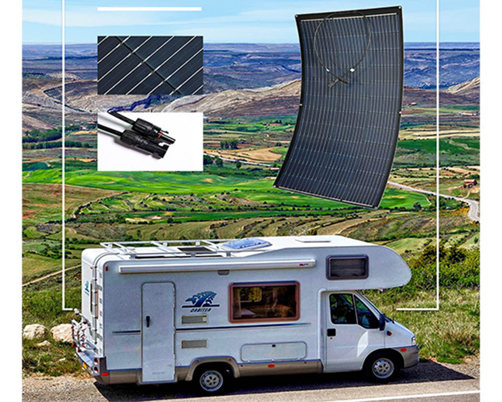 We offer the best solar panels for RVs.